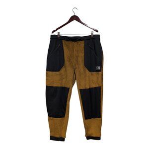 Mountain Hardwear Mens Polartec High Loft Fleece Pants Black Brown Size XL